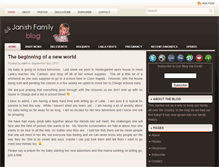 Tablet Screenshot of janishfamily.com